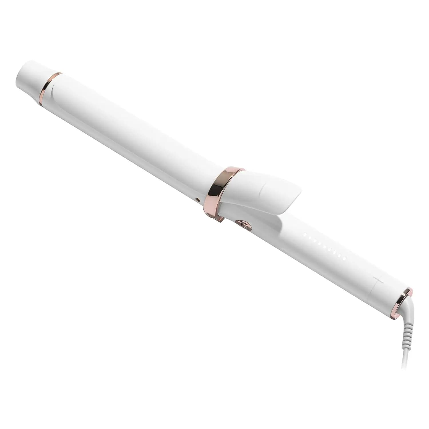 Extra long curling iron with 9 heat settings and ceramic cylinder for quick styling on all hair types