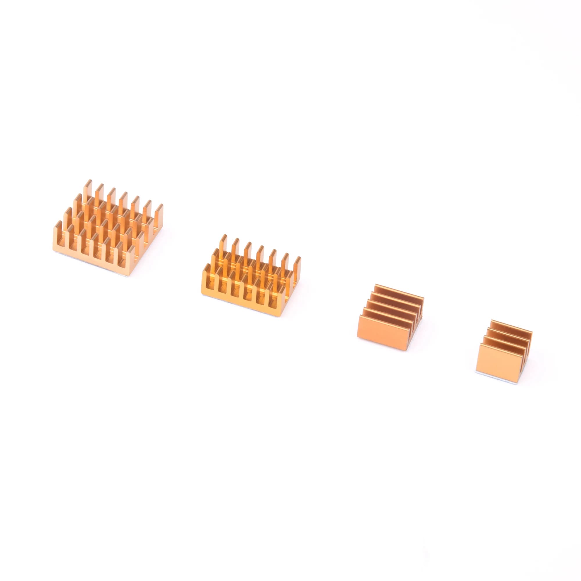 Raspberry Pi 4 Modello B 5 set di dissipatori di calore in alluminio dissipatore di calore set da 4 pezzi dissipatore di calore