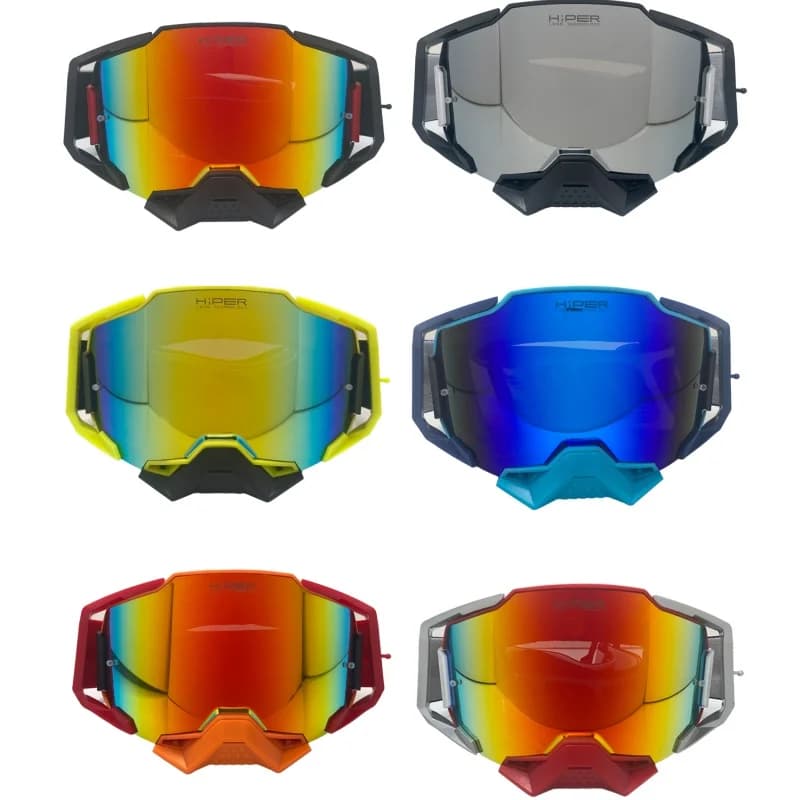 Multi‑Purpose Sports Protective Goggles Wind Resistant Eyeglass for Off‑Road Riding Ski Desert Hiking