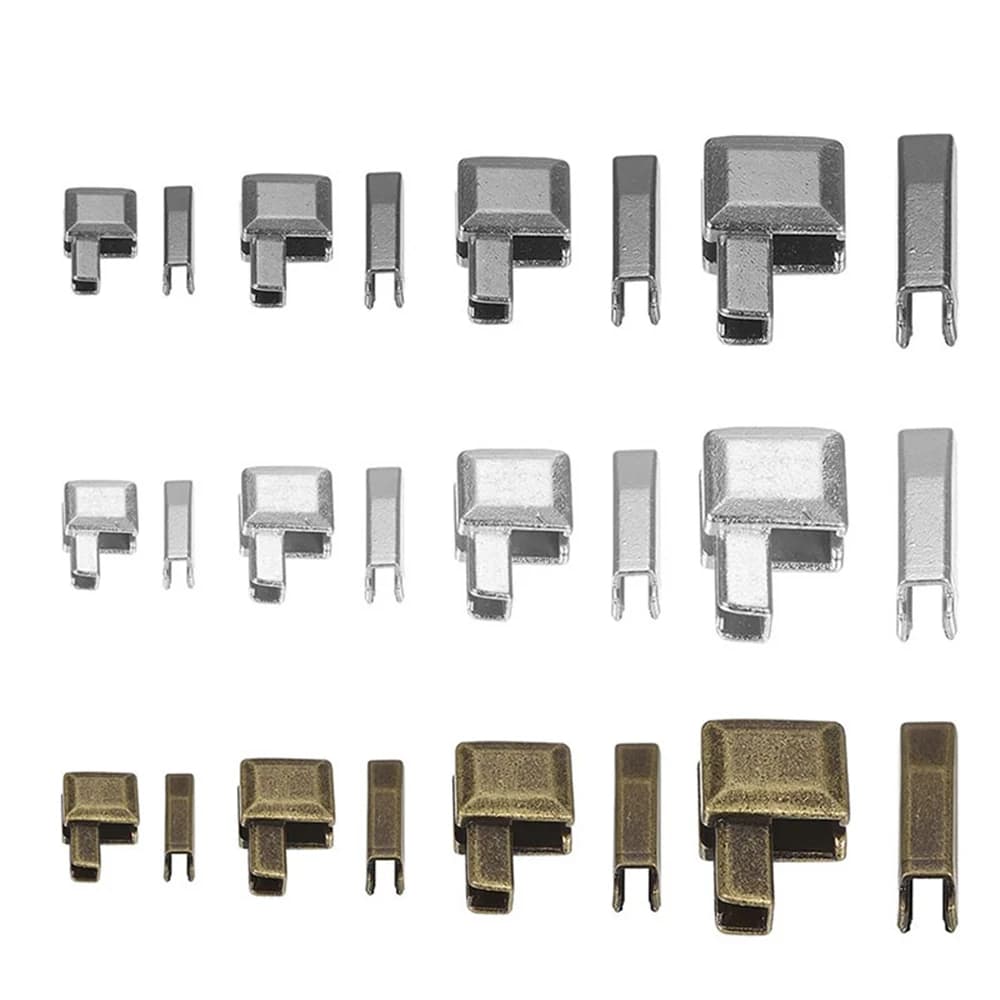Repair kit hinge fixing box and insertion pin 3 # 5 # 8 # 10 for replacement of bag coat opening zipper