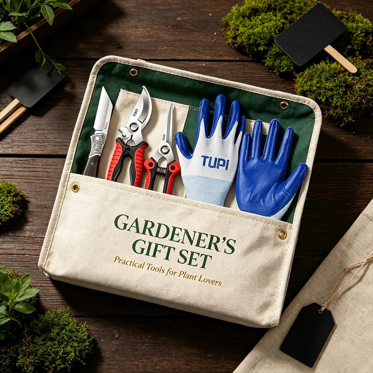1/2/4pcs,Grafting Tools- Fruit Tree & Plant Foldable Grafting Knife,Pruning Shears,Garden Gloves | Budding for Flower Seedling
