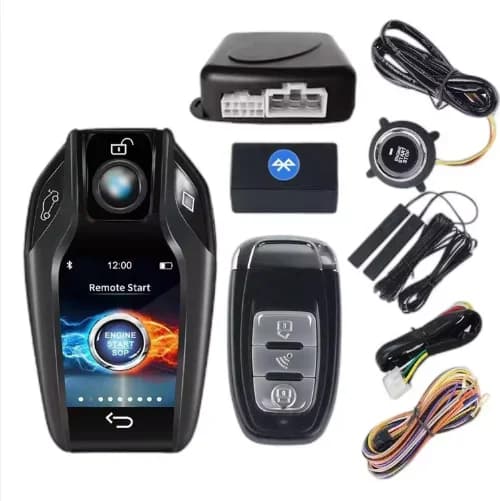 Drop Shipping KOL Cardot NFC 4G Controllo del telefono cellulare Allarme per auto Ingresso senza chiave Spinta remota Avviamento motore Arresto Smart Key Car