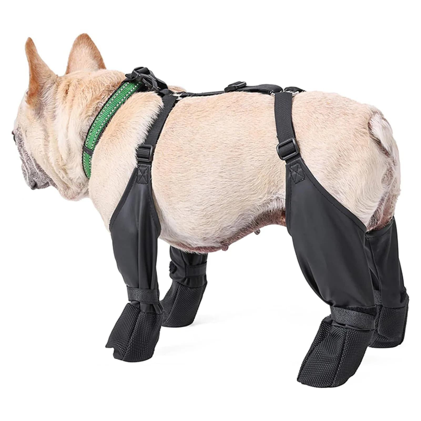 Pantaloni per cani, protezioni per zampe, comodi e facili da pulire, stivali per cani, leggings regolabili, traspiranti e impermeabili per l'inverno