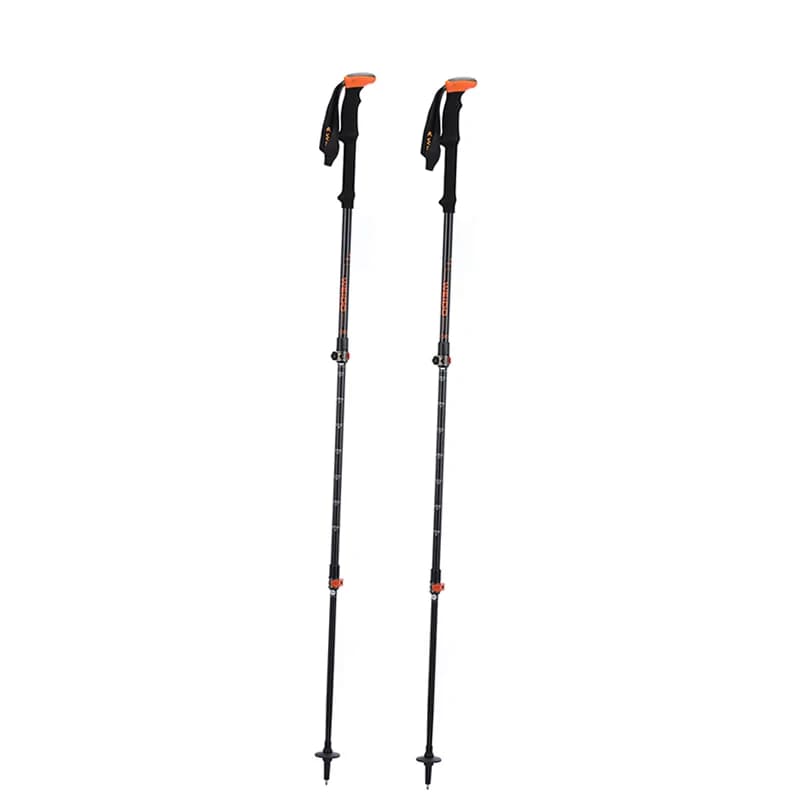Telescopic Trekking Stick for Direct Sales in Factory Camping Trekking Stick Light Carbon Walking Stick Customizable For Outdoor