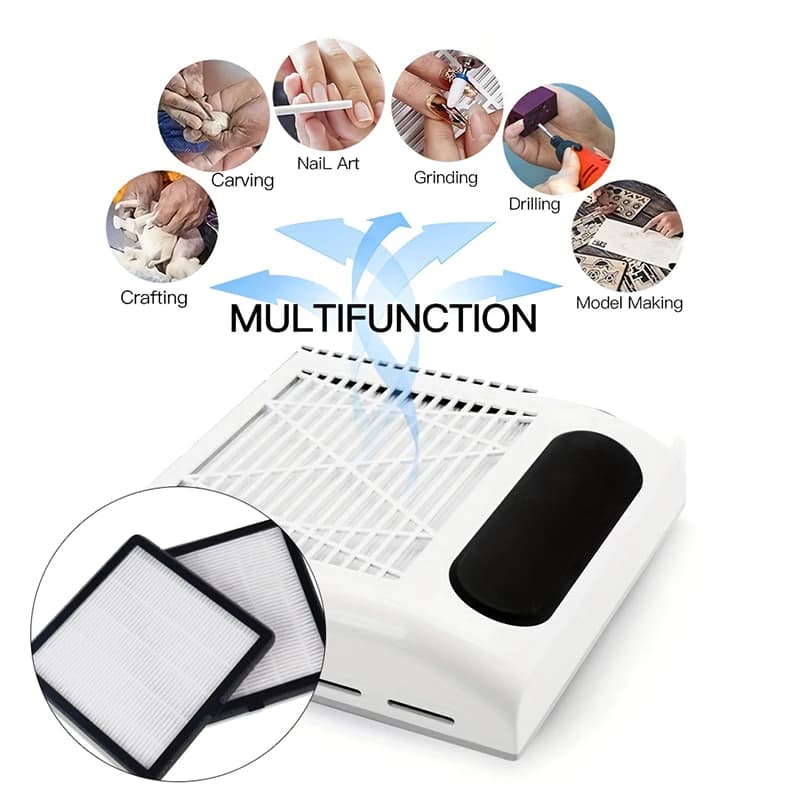 Brand New Models Nail Vacuum Cleaner Specialized Filter Filter Filtration Element for Nail Dust Storage Plate for manicure screen without brushes