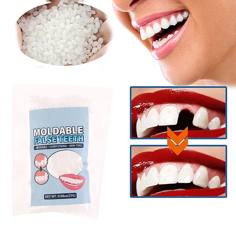 Resin 25g Temporary teeth repair kit and empty spaces fake teeth glue solid adhesive teeth whitening teeth beauty teeth