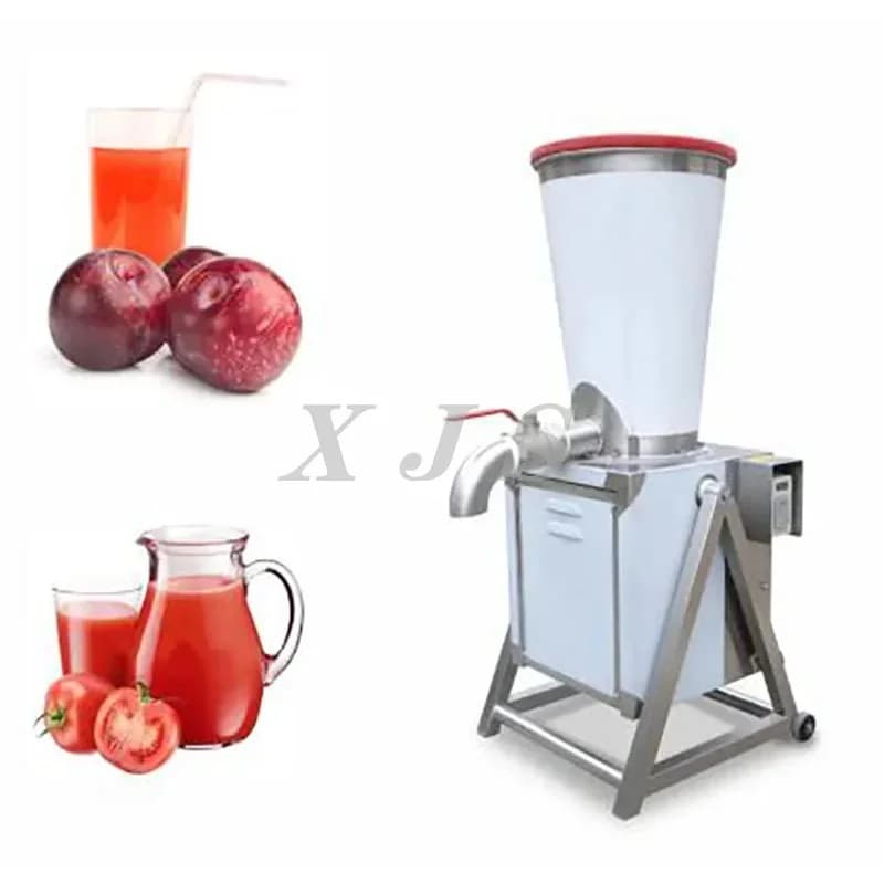 Macchina per la produzione di pasta di frutta, succo, marmellata, limone, mela, peperoncino, salsa di pomodoro e macinazione