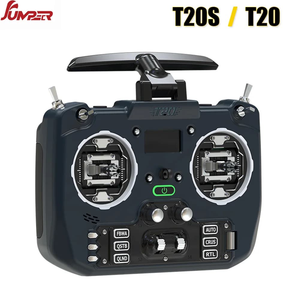 Jumper T20 T20S V2 ELRS 915Mhz/2.4GHz Hall/RDC90 Radio Full Size EdgeTX Max 1000mW Telecomando per Drone RC a lungo raggio