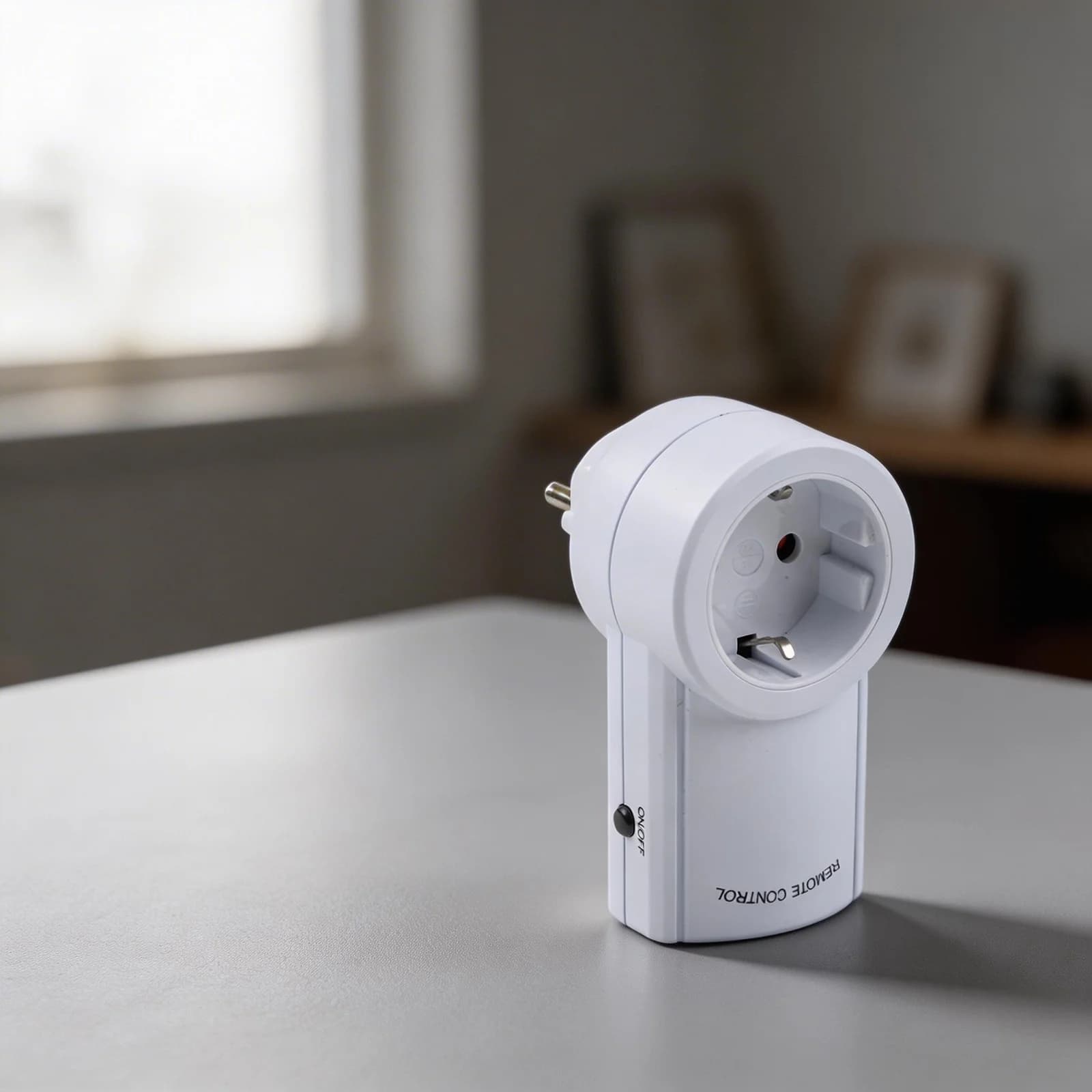 Presa Remota 16A con Controllo Wireless, Comoda e Pratica, Plug-and-Play, Controllo Wireless da Interno, Design Compatto