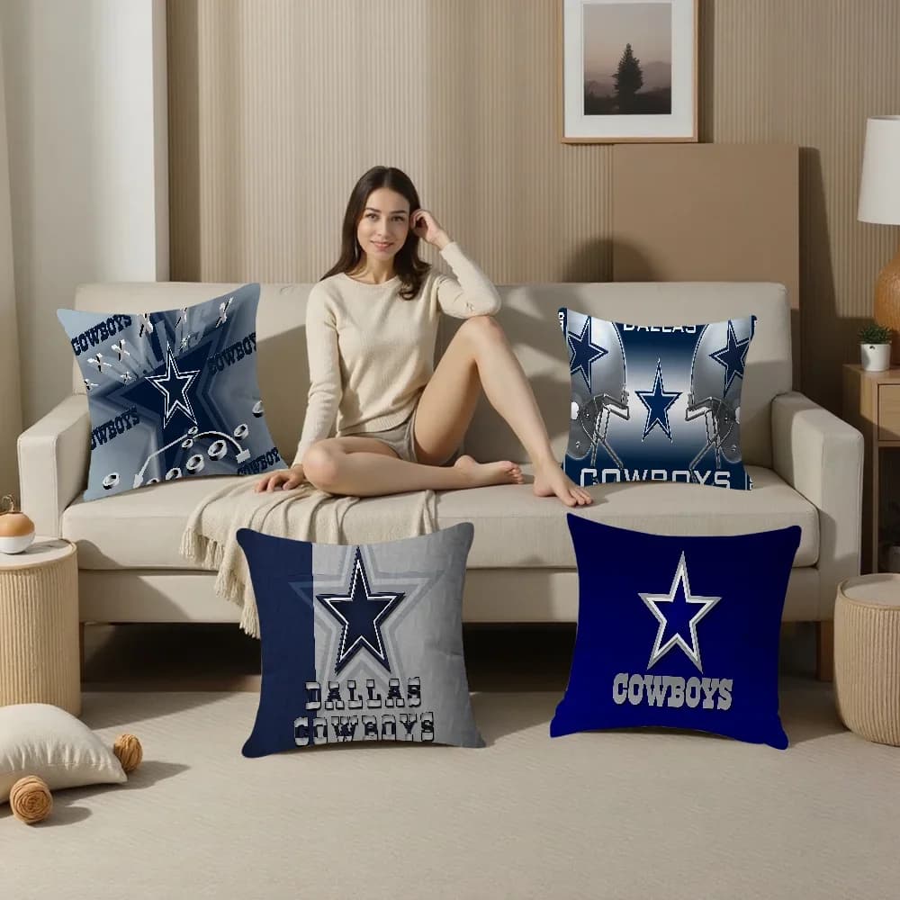Dallas C-Cowboys Prayer Maple Design Cushion Lining Happy Autumn Raccolto Decor Vacation Decorated Pillow Lining