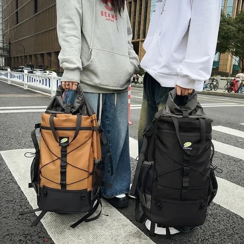 2024 grande zaino impermeabile per uomo Bookpack scuola borsa per Laptop escursionismo borse da viaggio zaino zaino donna Streetwear borse