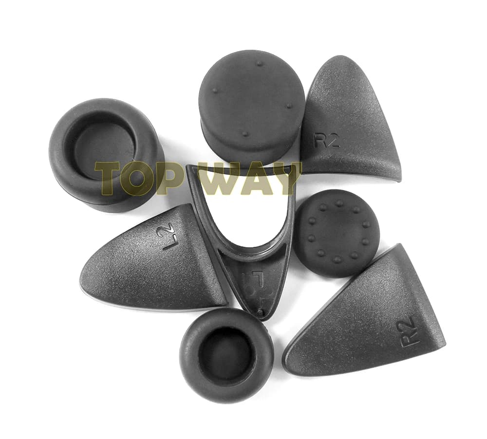 1set 8 in 1 L2 R2 Trigger Buttons D Pad Cover Game Accessories Controller Extended Buttons Kit for Playstation 5 PS5 Gamepad