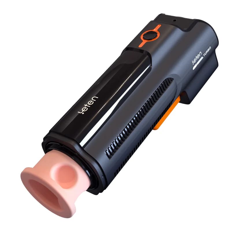 Leten Automatic Thrusting Piston Stroker Telescopic Male Masturbator Vagina Real Pussy Moaning Masturbation Sex Toy For Men