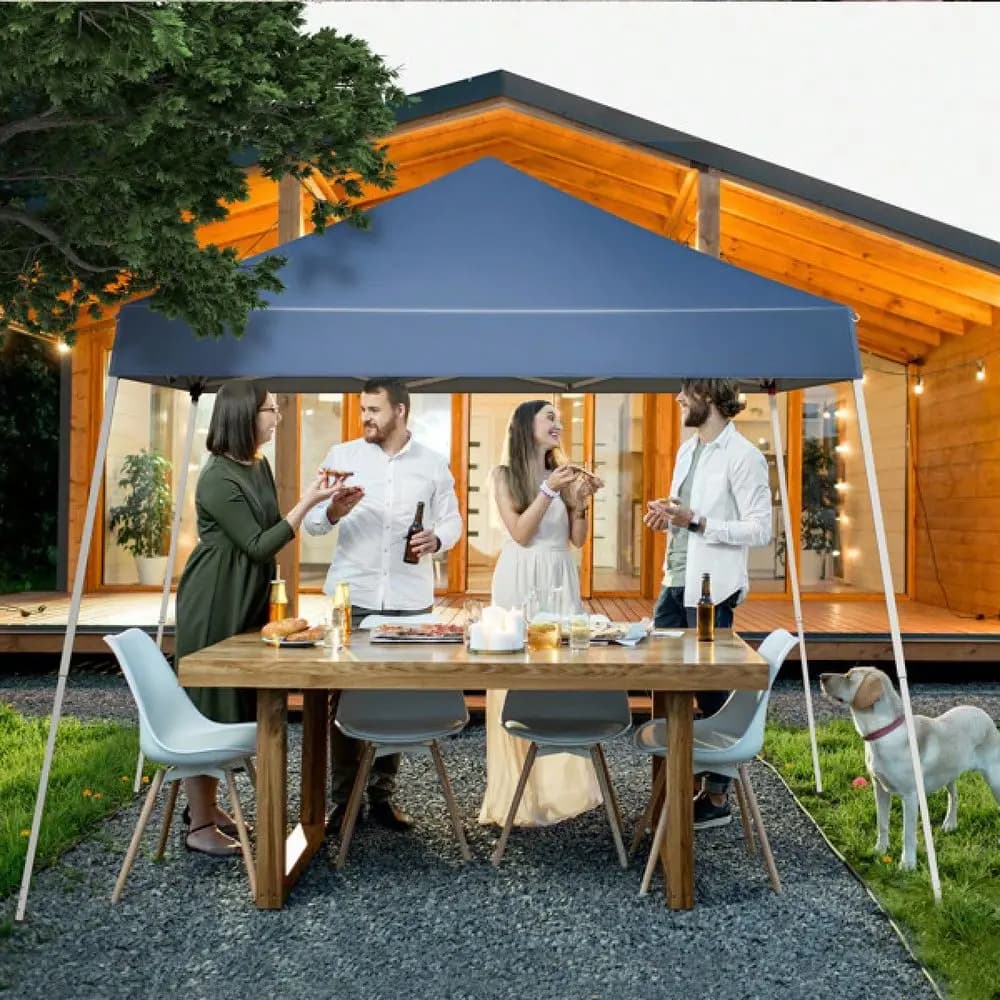 Tenda Portatile da 88 Piedi per Casa, Antivento e Impermeabile, per Campeggio Esterno e Patio