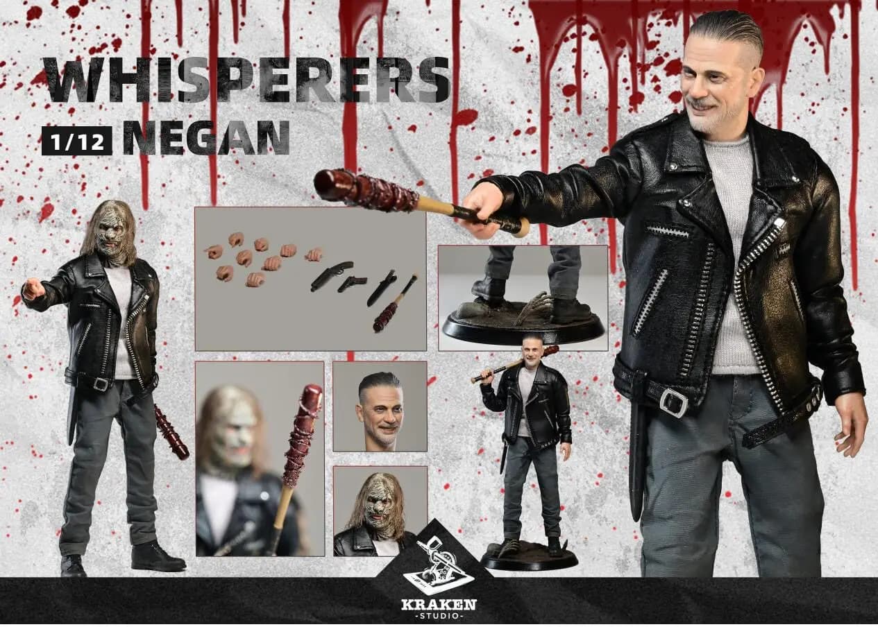 Kraken Studio Set Completo di Personaggi Classici di Serie TV Horror in Scala 1/12, Soldato Maschio, per Action Figure da 6 Pollici, Modellini Giocattolo, Regali