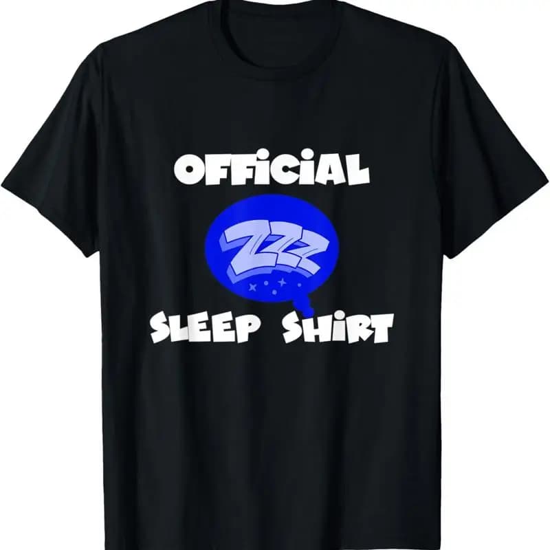 Official Sleep T Shirt ZZZ Napping