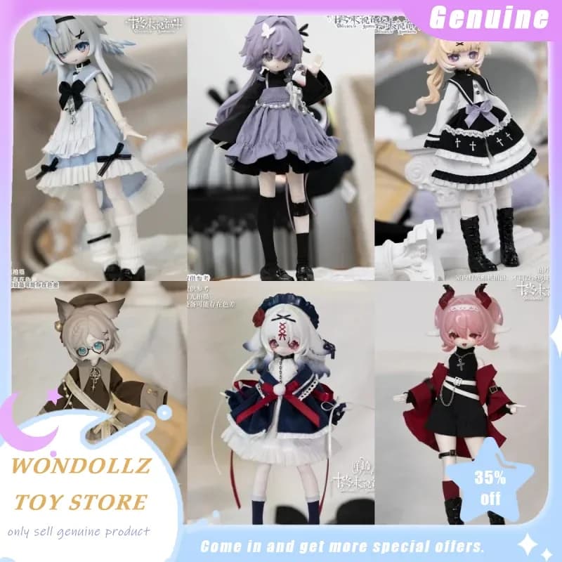 Nuova Meki 1/8 Bjd Serie Oblivion's Luminaria Blind Box, Action Figure Kawaii, Bambola Articolata, Ornamento da Scrivania, Regalo a Sorpresa