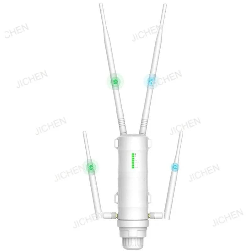 Punto di accesso ripetitore JCQ Wi Fi Mesh 500 M Ponte wireless esterno CPE Estensore Wifi impermeabile a lungo raggio