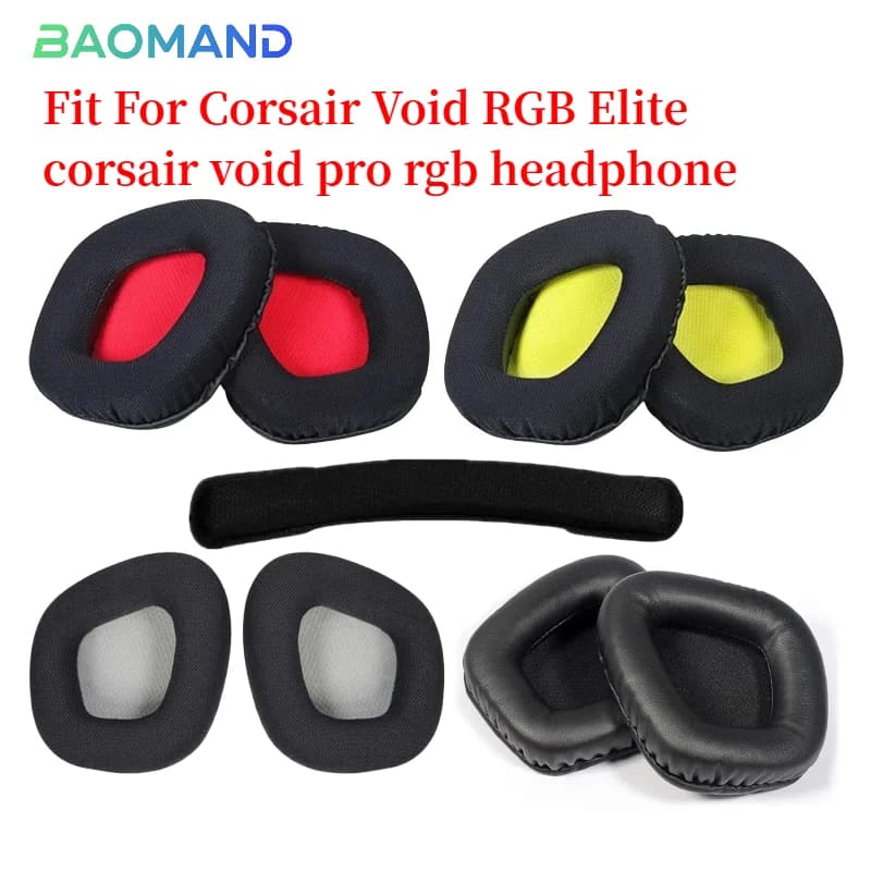 Replacement ear cushions for Corsair Void RGB Elite corsair void pro rgb Headphones Headphones Cover covers