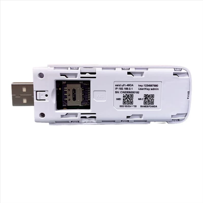 1 PCS U6 4G Wifi Dongle Support External Antenna Port 150M USB LTE Mobile Hotspot Without Antenna