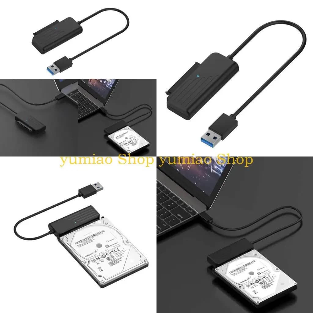 Convertitore da a USB 587B Adattatore per disco rigido HDD SSD da 2,5 pollici per laptop