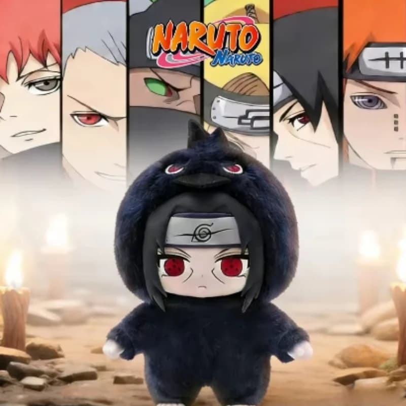 Nuova Serie EAKI Naruto Blind Box Shippuden Party, Peluche Uzumaki, Figurina Ornamentale, Giocattolo da Collezione, Regalo per Bambini