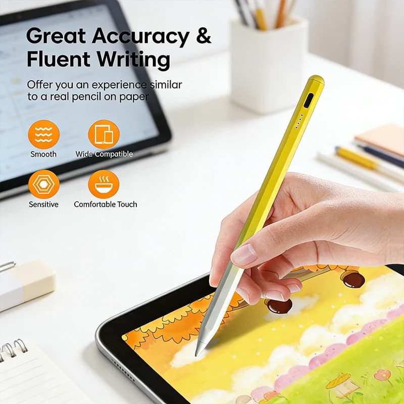 Penna stilo universale compatibile con Samsung Galaxy A9 A9+ S10 S7 S8 S6 Lite Touch Stylus Pencil per tablet Android Huawei Xiaomi