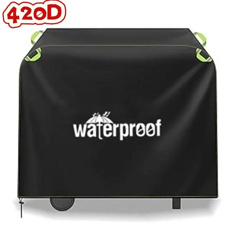 Copertura per Barbecue da Esterno 420D, Antipolvere e Impermeabile, per Weber e Charbroil, Protezione Antipioggia per Griglia