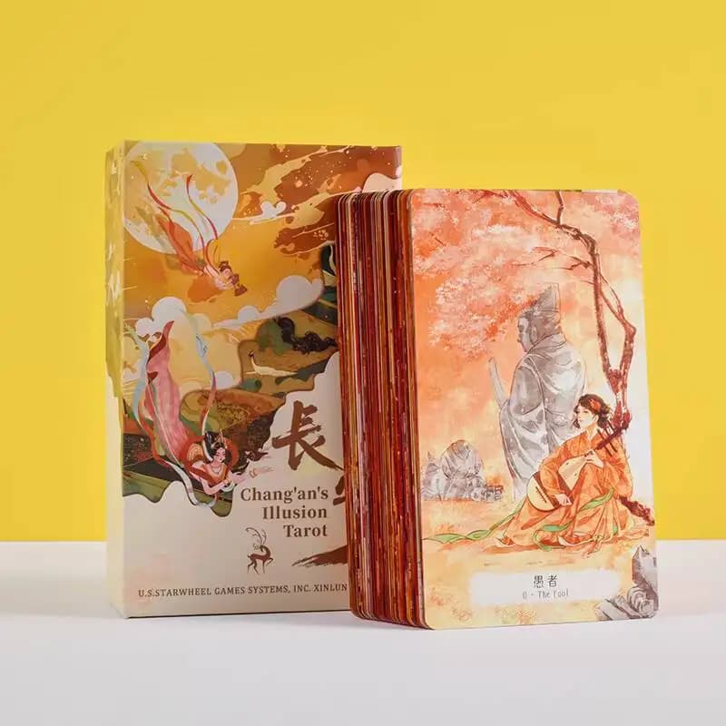 Nuove carte dei tarocchi Chang'an Dream Record Principiante Werther Collector's Edition Versione portatile Mini versione