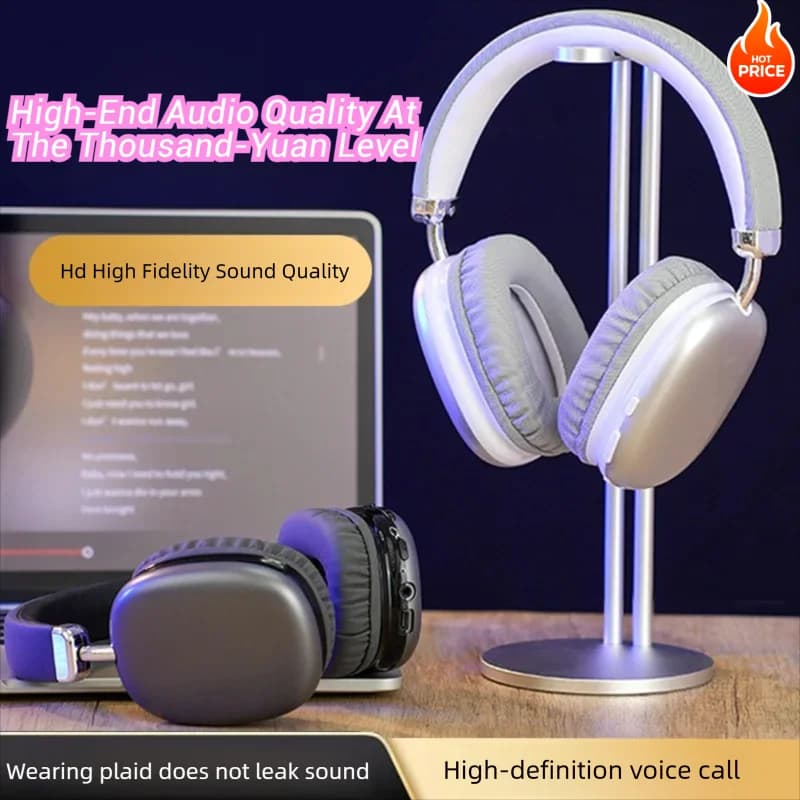 Nuove Cuffie Bluetooth Air Max 2026, Auricolari Wireless Stereo Surround per Gaming, Compatibili con PC/Telefono/Android