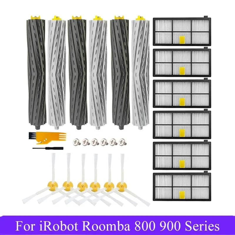 Filtri HEPA spazzole laterali principali per iRobot Roomba 800 900 serie 805 864 871 891 960 961 964 980 accessori per parti di aspirapolvere