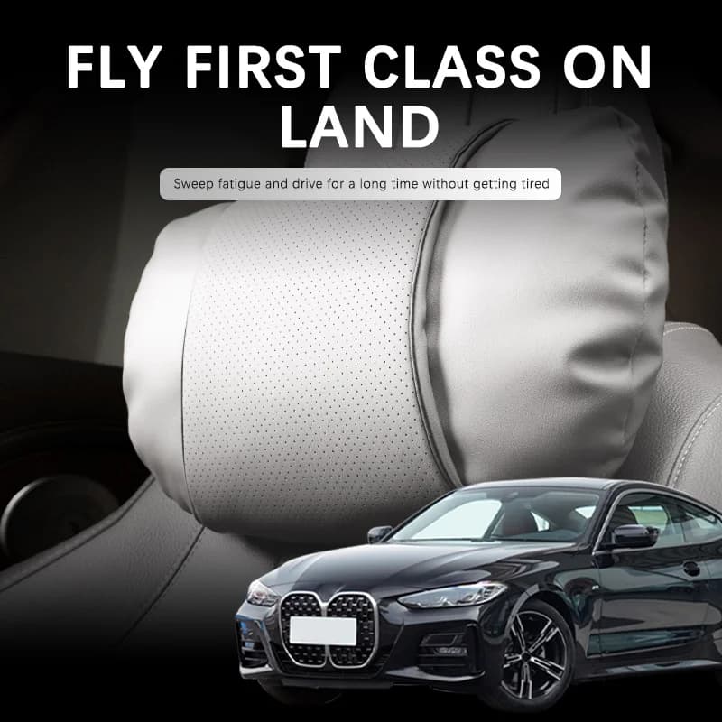 Car Support Headrest For BMW 4 Series F32 F33 F36 G22 G26 Car Suede Neck Pillow Soft Comfort Travel Accessories