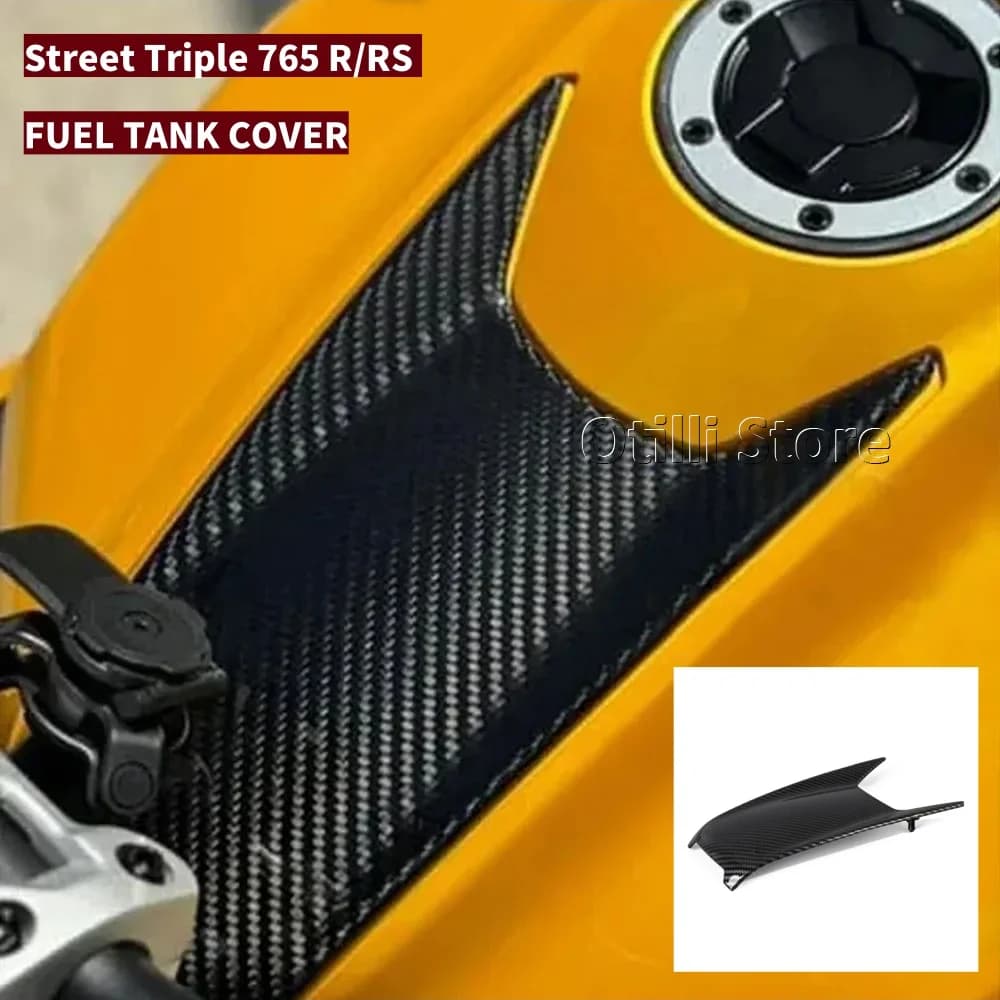 Per Street Triple 765 R RS Moto Serbatoio Carburante Copertura Della Protezione Tankpad Protezione Carena Cowl PER STREET TRIPLE 765R 765RS 765 RS