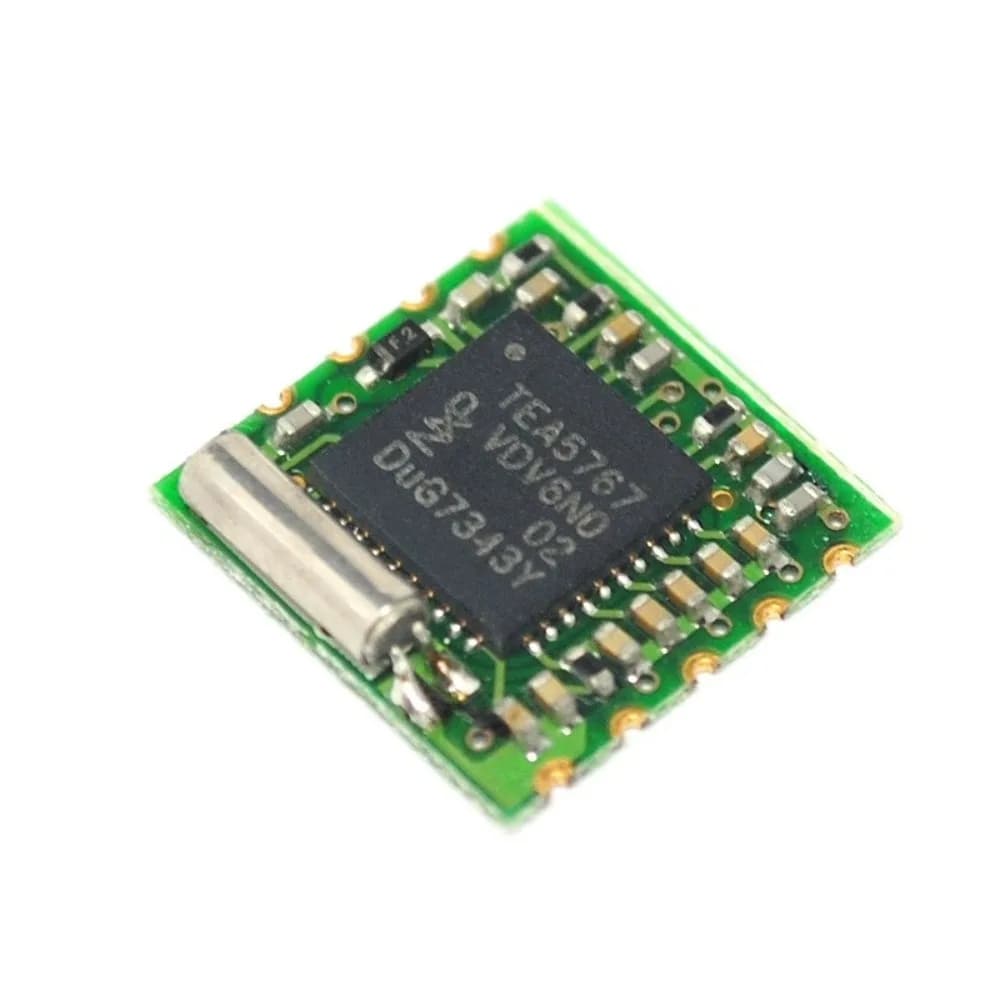 TEA5767 Modulo radio FM Scheda ricevitore stereo digitale 76-108 MHz Controllo I2C per sistema audio per auto Progetto Arduino fai da te