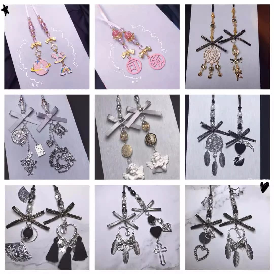 bjd blythe taglia Serie nera anello per tirare la corda un'ampia gamma di accessori per bambole opzionali