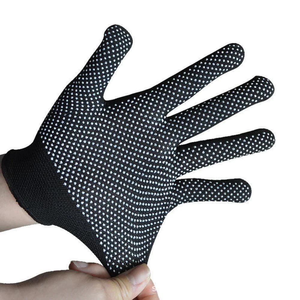 10-piece breathable nylon gloves for cycling, fishing, camping, unisex, multicolor work protection, work gloves