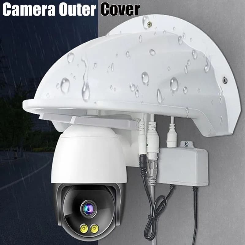 Coperture protettive Scudo da parete Copertura impermeabile antipioggia CCTV Torretta Telecamere dome Scatola di protezione Custodia protettiva per telecamera di sicurezza