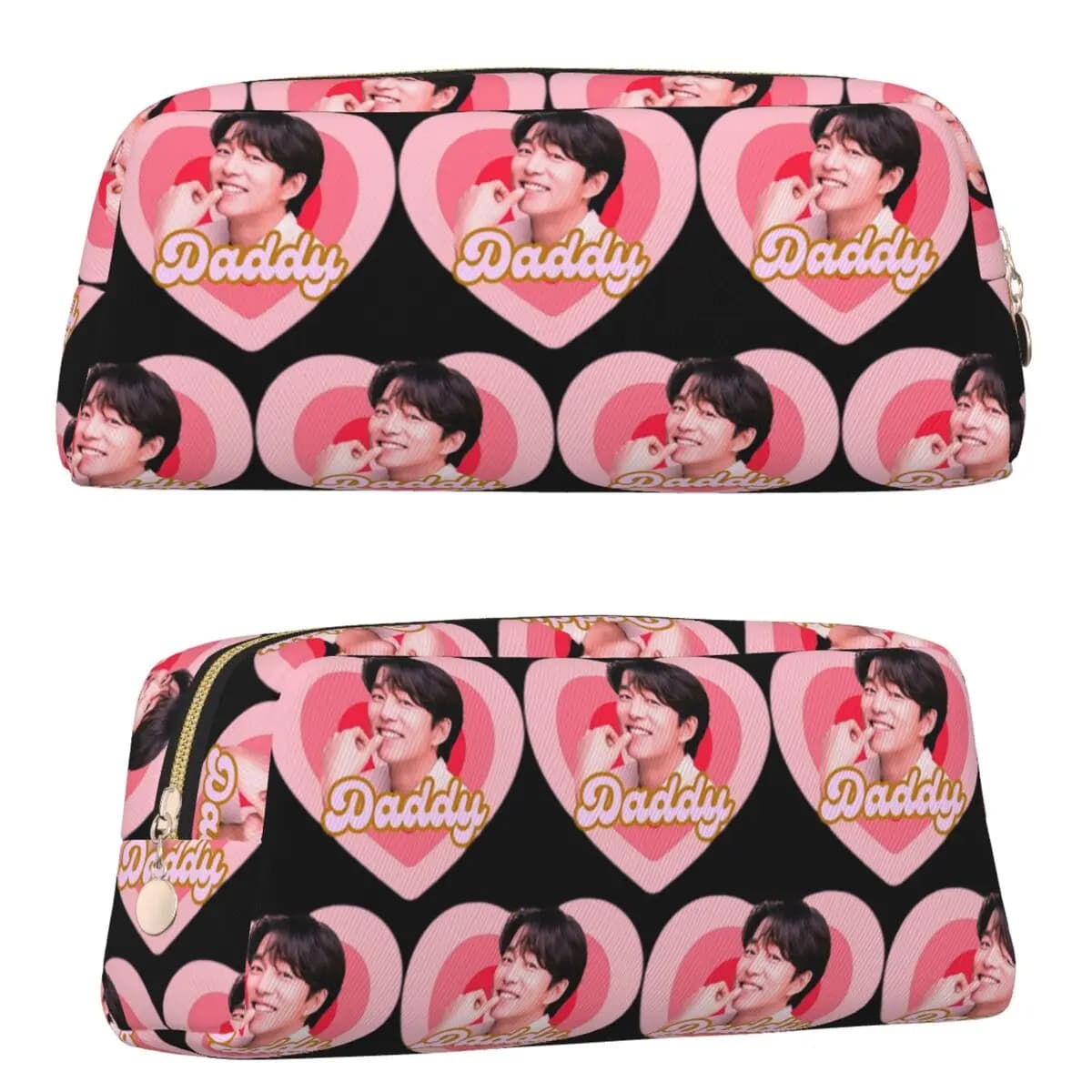 Gong Yoo Pencil Cases for Students Gifts Pen Box Pencil Bag Pencil Pouch Storage Stationery Supplies