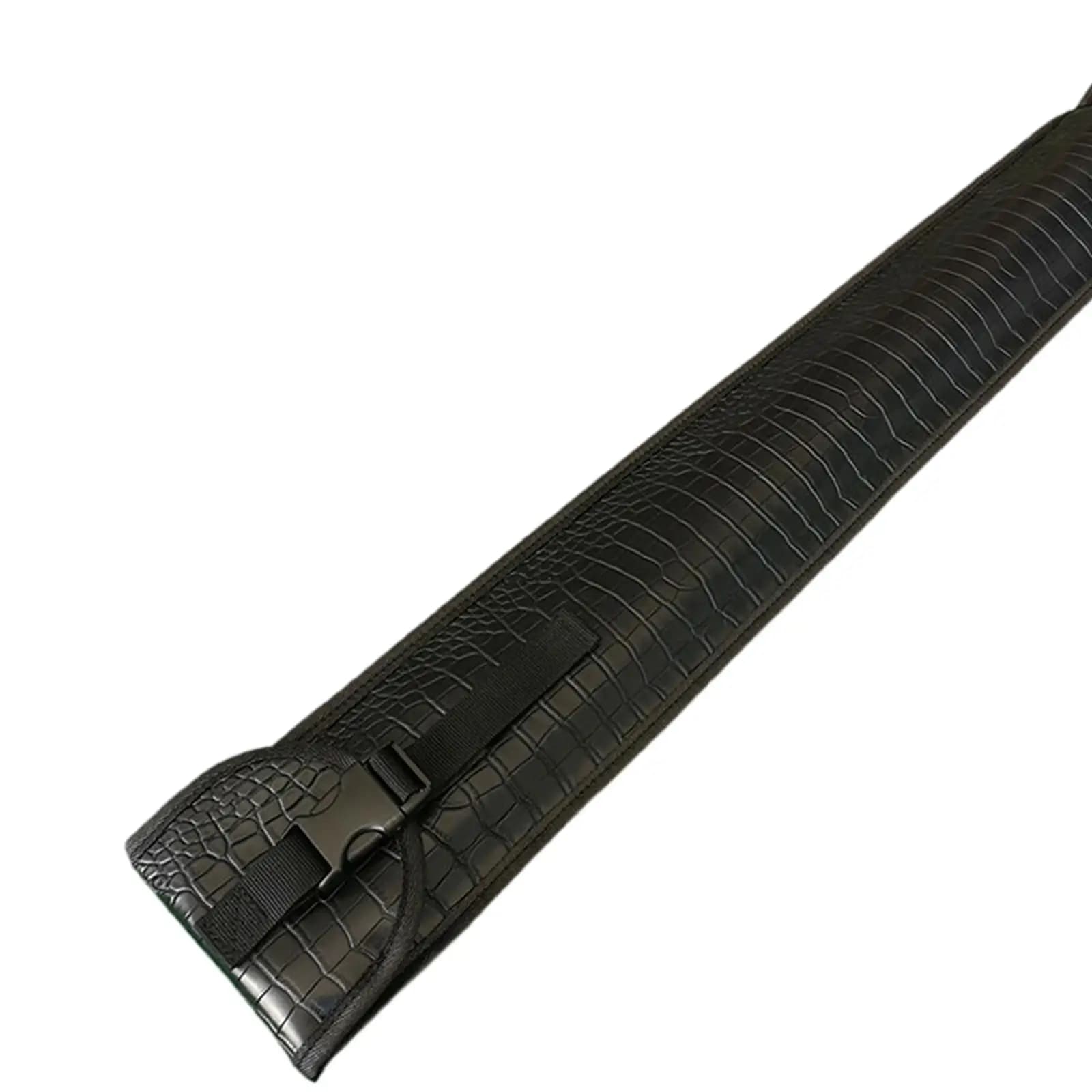 Borsa Portatile per Stecca da Biliardo in Pelle PU Leggera e Resistente ai Graffi con Tracolla per Snooker