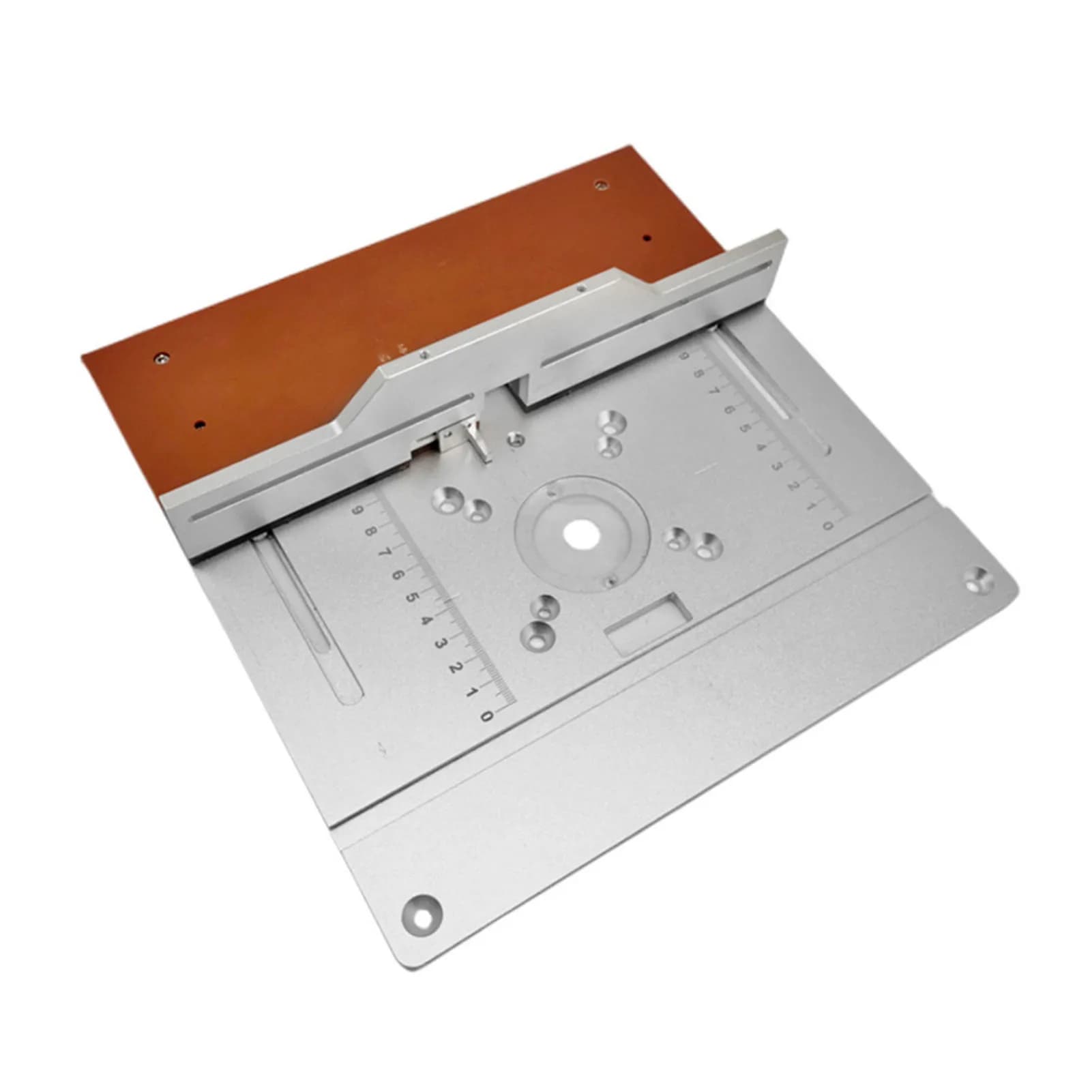 Set of 3 Router Table Insert Plate Aluminum Alloy Wood Milling Board Trimming Machine Engraving Auxiliary Tool Woodworking
