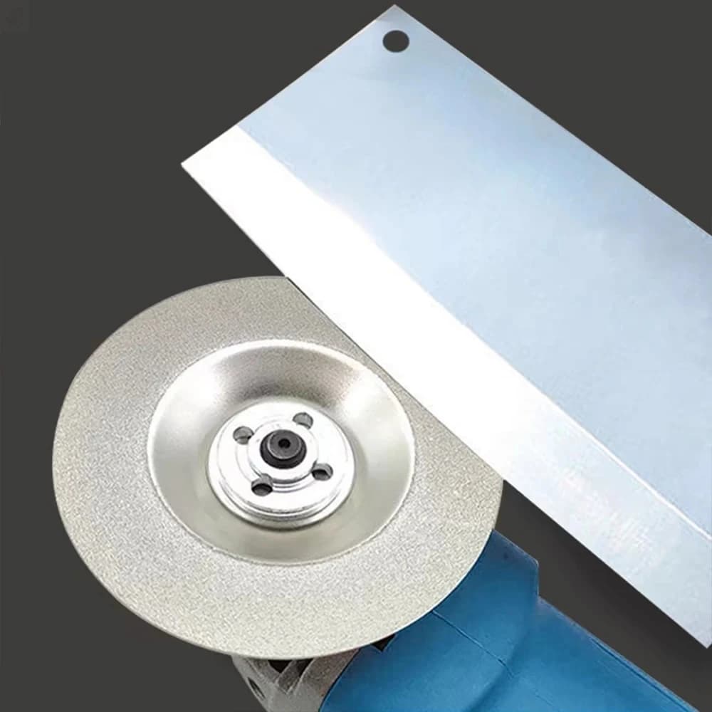 1 Piece Diamond Blades for Grinding Glass, Grinding Discs and Polishing Tiles, Cutting Blades, Kitchen Knife Sharpener and Angle Grinding Machine