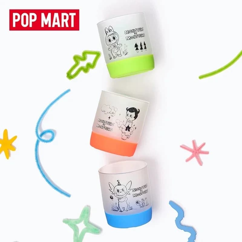 POPMART LABUBU THE MONSTERS Serie 10° Anniversario MINI Cup Blind Box Guess Bag Mystery Box Giocattoli Bambola Statuetta Anime Carina Ornamento