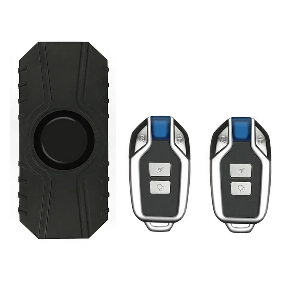 Allarme vibrazione bicicletta wireless Carica USB Allarme bici elettrica moto impermeabile Sensore di sicurezza anti smarrimento con telecomando