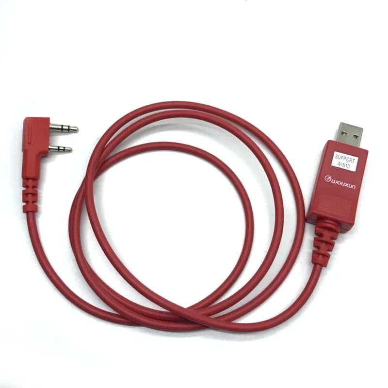 Cavo di programmazione USB originale WOUXUN Walkie Talkie KG-UVD1P KG-UV6D KG-UV8D KG-UV899 KG-UV9D PLUS Radio con software CD