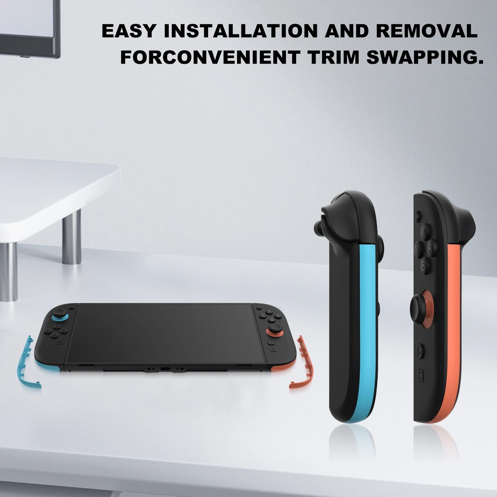 Strisce Decorative per Joy-Con di Switch 2, Accenti per Impugnatura, Custodia per Controller, Piastra Laterale per Nintendo Switch2, Accessori per Gaming