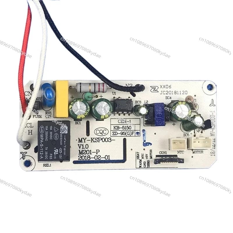 1 Pezzo per Bollitore Elettrico Midea, Accessori Originali PF701-50T, Scheda di Alimentazione MY-KSP003, Scheda Madre Computer