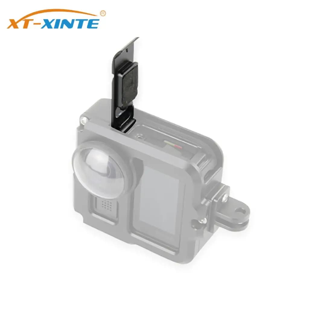 Flip Coperchio laterale batteria per GoPro Max Coperchio porta batteria rimovibile Porta custodia di ricarica per accessori per action camera Go Pro Max