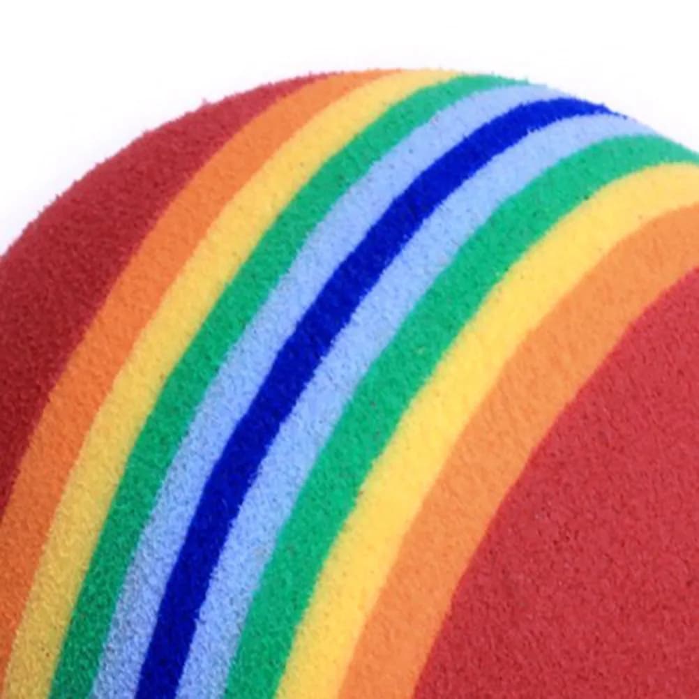 20 Palline da Golf per Allenamento, in Materiale Eva, Design Arcobaleno, Morbide, Leggere e Flessibili per Allenamento Indoor e Outdoor