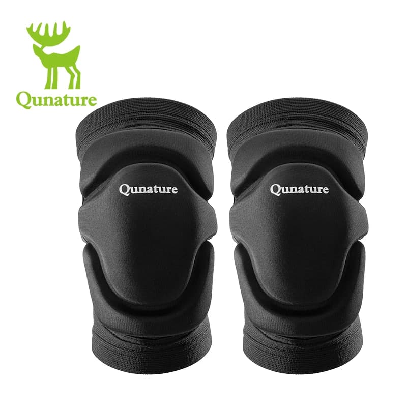 Qunature ginocchiere sportive Single Double Board ginocchiere da sci equipaggiamento protettivo ginocchio Anti-caduta equitazione gambe esterne ginocchiere