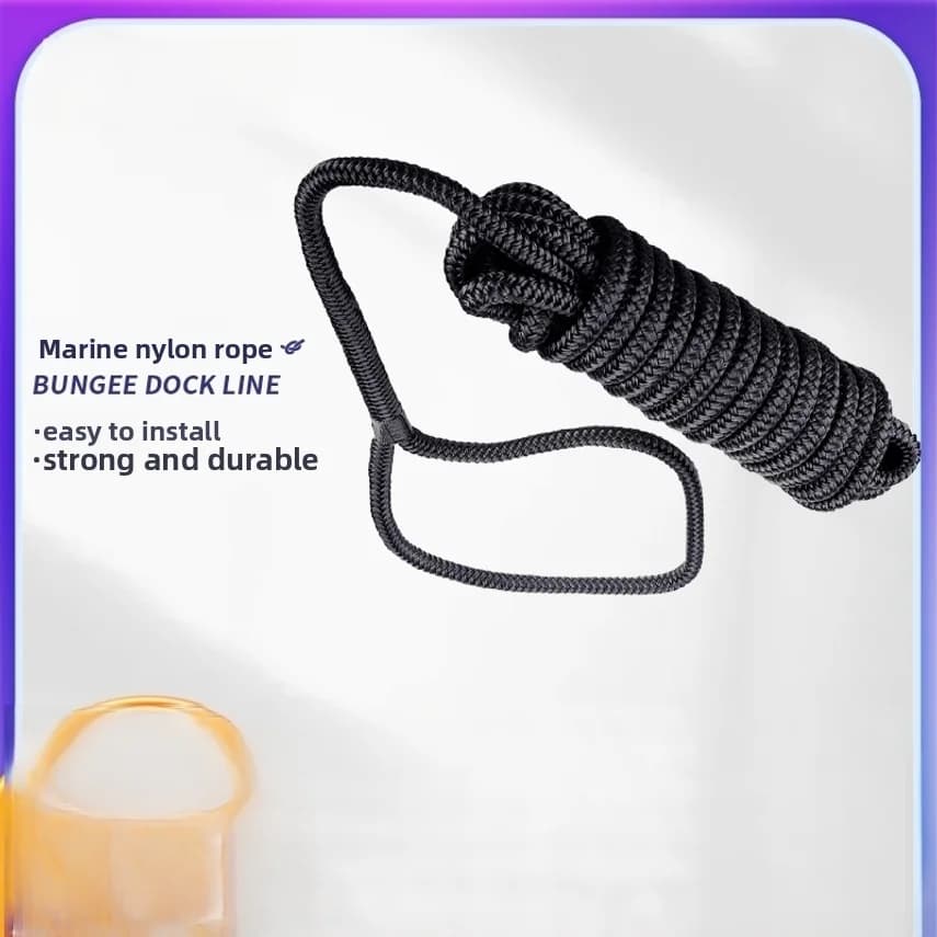 Marine Cables, Anchor Ropes, Nylon Mooring Ropes For Fishing Boats, Motorboats, And Yacht Dock Docking Ropes